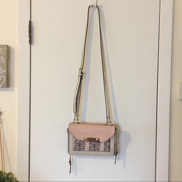 ‼️SOLD‼️Aldo Pink & Beige Crossbody Purse - Picture 2 of 15